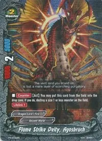 Flame Strike Deity Agosbruch (Promo Cards)