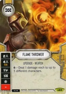 Flame Thrower (Awakenings) — Star Wars Destiny Card Value