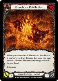 Flameborn Retribution (Blitz Deck: Uprising - Fai) — Flesh & Blood TCG Card Value