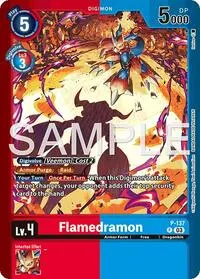 Flamedramon (Limited Card Pack -Billion Bullet-)