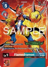 Flamedramon BT8 012 2024 Evolution Cup (New Awakening)