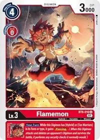 Flamemon (Double Diamond) — Digimon Card Game Card Value