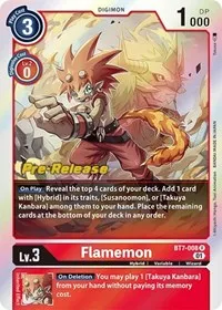 Flamemon (Next Adventure Pre-Release Cards) — Digimon Card Game Card Value
