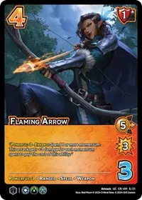 Flaming Arrow (Challenger Series: Vox Machina and Mighty Nein)