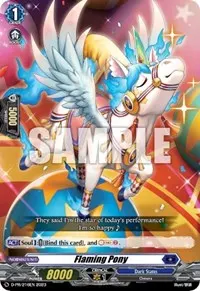 Flaming Pony (D Promo Cards)