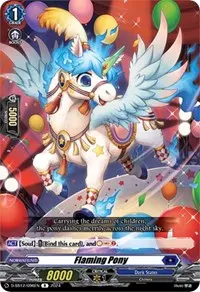 Flaming Pony (D-SS12: Triple Drive Booster)