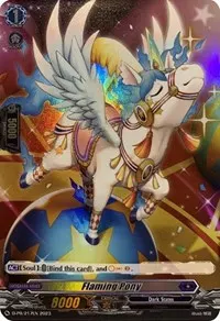 Flaming Pony Foil (D Promo Cards)