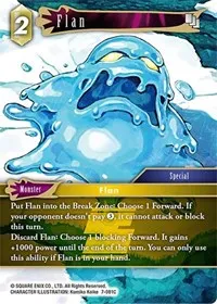 Flan (Opus VII) — Final Fantasy TCG Card Value