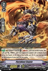 Flareblast Coyote (V-EB09: The Raging Tactics)