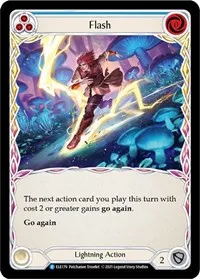 Flash Blue (Tales of Aria) — Flesh & Blood TCG Card Value