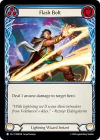 Flash Bolt Blue (Omens of the Third Age)