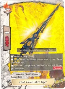 Flash Lance Blitz Tiger (Four Dimensions)