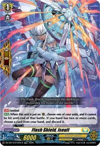 Flash Shield Iseult TDR (DZ-SS13: Blaster Blade Start Deck) — Cardfight Vanguard Card Value