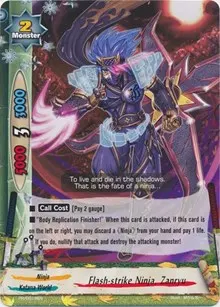 Flash strike Ninja Zanryu (Promo Cards)