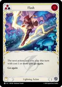 Flash Yellow (Rosetta) — Flesh & Blood TCG Card Value