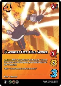 Flashfire Fist Hell Spider (UniVersus: My Hero Academia: Jet Burn)