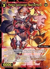 Flathro Commander Roaring Flame (Super Diva Deck: Double Heroines)