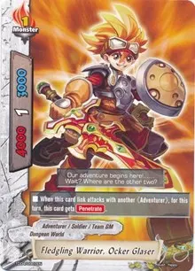 Fledgling Warrior Ocker Glaser (Trial Deck: Braves Explosion)