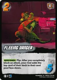 Fleeing Danger (Teenage Mutant Ninja Turtles)