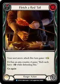 Fletch a Red Tail Red (Outsiders) — Flesh & Blood TCG Card Value