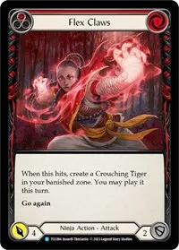Flex Claws Red (Round the Table: TCCxLSS)