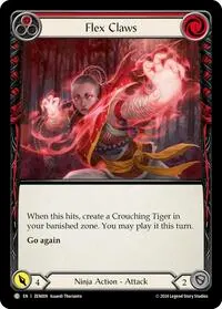 Flex Claws Red (Blitz Deck: Part the Mistveil - Zen)