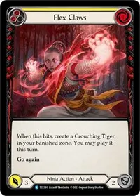 Flex Claws Yellow (Round the Table: TCCxLSS)