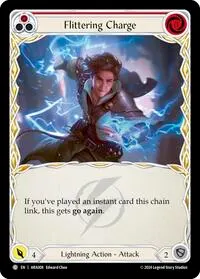 Flittering Charge Red (Blitz Deck: Rosetta - Aurora)