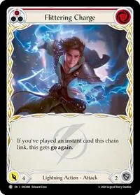 Flittering Charge Red (Blitz Deck: Rosetta - Oscilio)