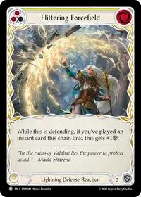 Flittering Forcefield Yellow (Omens of the Third Age)
