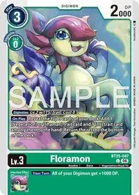Floramon (Dual Revolution) — Digimon Card Game Card Value