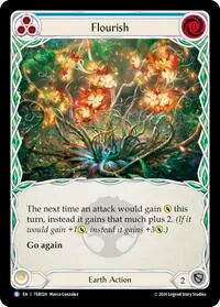Flourish Blue (1st Strike)
