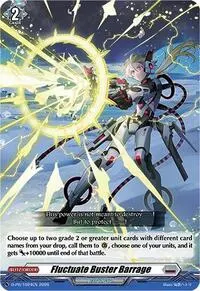 Fluctuate Buster Barrage (D Promo Cards)