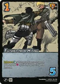 Flushed from Hiding (Attack On Titan: Origins of Power) — UniVersus Card Value