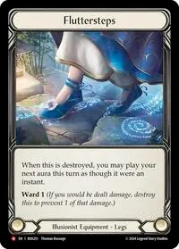 Fluttersteps (Rosetta) — Flesh & Blood TCG Card Value