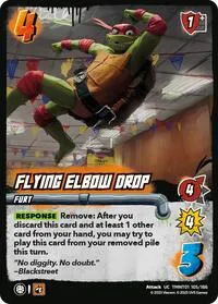 Flying Elbow Drop (Teenage Mutant Ninja Turtles) — UniVersus Card Value