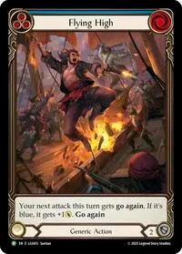 Flying High Blue LGS413 (Flesh and Blood: Promo Cards) — Flesh & Blood TCG Card Value