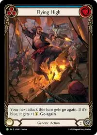 Flying High Blue LGS413 (Flesh and Blood: Promo Cards)