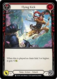 Flying Kick Red (Round the Table: TCCxLSS)