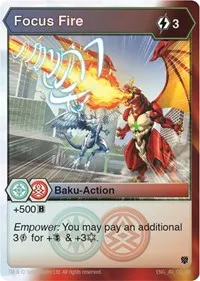 Focus Fire (Armored Elite) — Bakugan TCG Card Value