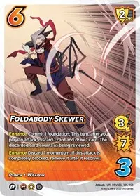 Foldabody Skewer (UniVersus: My Hero Academia: Jet Burn)
