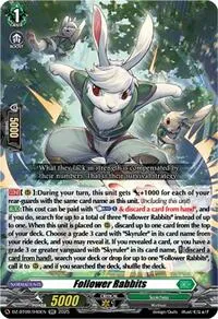 Follower Rabbits (DZ-BT09: Super Brave Detonation) — Cardfight Vanguard Card Value