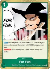 For Fun (The Azure Sea's Seven)