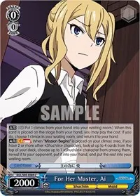 For Her Master Ai (Kaguya-Sama: Love is War?)