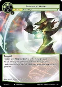 Forbidden Words (Starter Deck: Yokoshima)