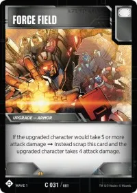 Force Field (Wave 1) — Transformers TCG Card Value