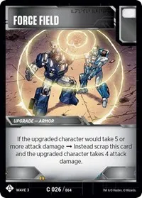 Force Field (War for Cybertron: Siege I) — Transformers TCG Card Value