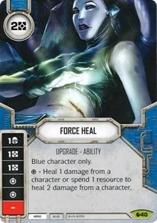 Force Heal (Spirit of Rebellion) — Star Wars Destiny Card Value
