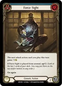 Force Sight Blue (Arcane Rising)