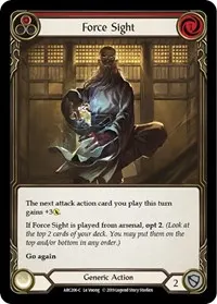 Force Sight Red (Arcane Rising)